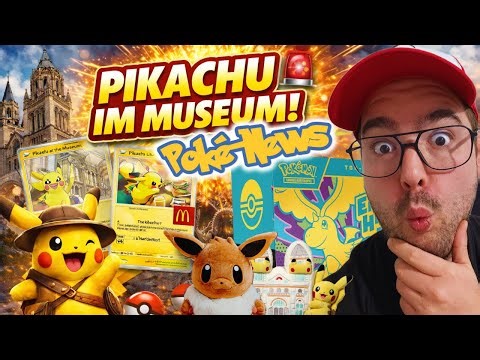PIKACHU IM MUSEUM?! McDonald’s Promo & GRÖßTES Set EVER | Poké-News