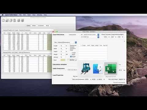 Quick Pallet Maker Example 01 - Calculate Pallets From a Box List