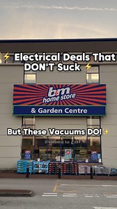 174K views · 420 reactions | Our Vacuum Cleaner deals don't suck... but now you can, for less! Clean up with our fantastic offers; but be quick before they're gone! Who's popping into B&M this week?! | B&M Stores | Facebook