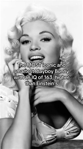 The MOST iconic and smartest Playboy Bunny with an IQ of 163, higher than Einstein's #popculture