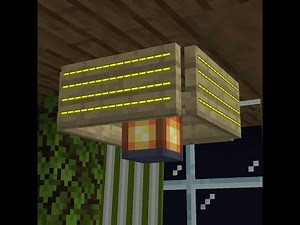 how to make led lights in minecraft | YouTube gamer