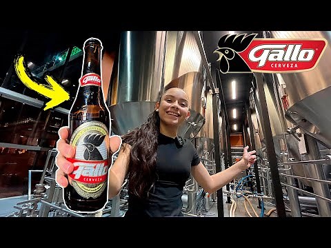 ASÍ SE HACE la CERVEZA GALLO En Guatemala! 🇬🇹🍺