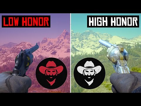 HIGH vs LOW Honor in RDR2