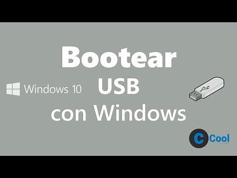 Como crear USB Booteable con Windows 11, 10, 8, y 7 sin programas | TUTORIAL | CoolMach