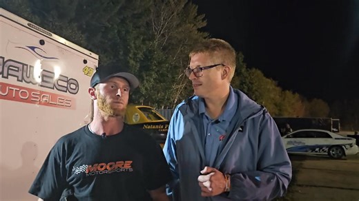 7.4K views · 70 reactions | South Paris, Maine's Tyler Moore survived several early challenges to win the first ever KHM Thunder Stock event at White Mountain Motorsports Park, with his brother Spener taking third! Racing America | Pro All Stars Series | Facebook