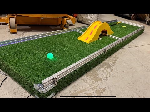 Portable Mini Golf Rental Saskatoon | Glow-in-the-Dark Blacklight Course