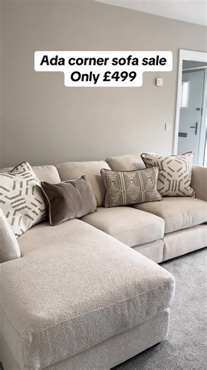 Ada corner sofa sale only 499£ with free shipping order now available in multiple size and colours Next day delivery affordable prices all over the uk price match available for any brand we are cheap we are the best price order now #homedecor #viral #fyp #luxurysofa #modularsofa