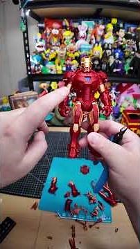 Multimaterial AND Multicolor Print on Flashforge Creator 5 - PLA + PETG Support Interface - Iron Man