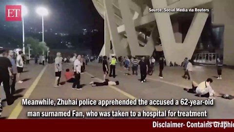 China: Car rams into crowd, 35 killed, 43 injured in Zhuhai