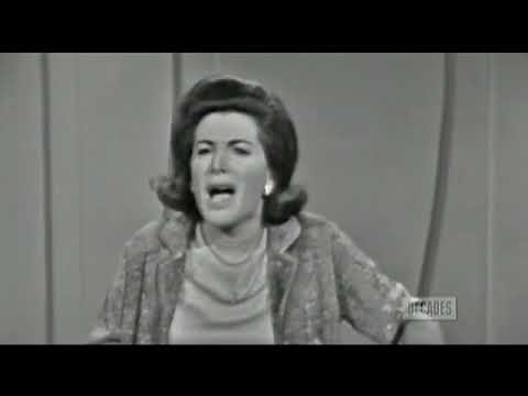 Jean Carroll--Frankfurters and Beans, 1964 TV