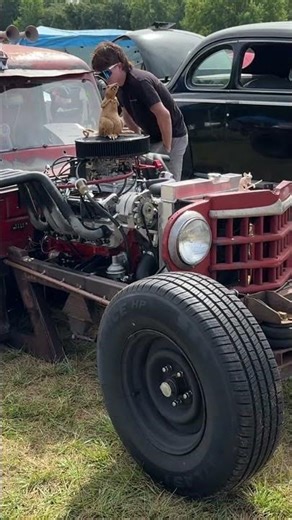 They pieced together several trucks to make THIS