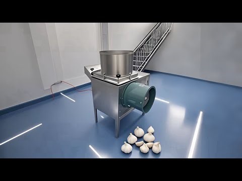 Garlic clove separator garlic splitting machine splitter machine #garlicprocessingplant