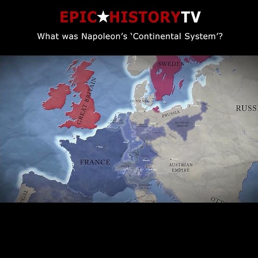 What was Napoleon's 'Continental System'?