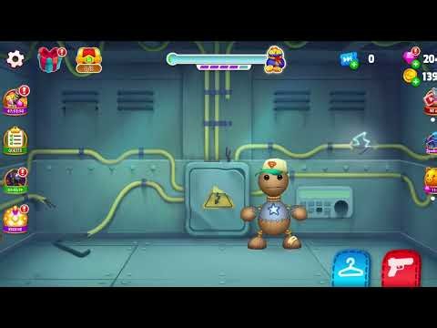 Kick The Buddy: Hitting Buddyman for 6 minutes in action