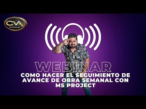 Como hacer el seguimiento de avance de obra semanal con Ms Project