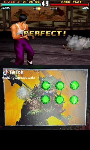 Mastering Tekken 3 Law's 10 Hit Combo