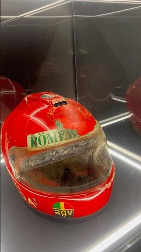 🔥Niki Lauda fire crash helmet from the Nürburgring 1976💥 ‪@Ferrari‬ ‪@Formula1‬ ​‪@24hnbr‬ ​⁠#f1