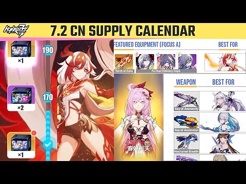 Honkai Impact 7.2 Supply Calendar - Should You Pull Fenghuang of Vicissitude?