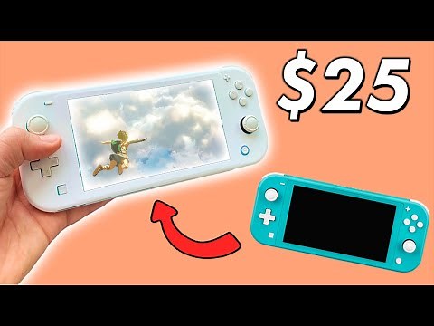 I Transformed my Switch Lite for $25 | StickieTech Review & Unboxing (2021)