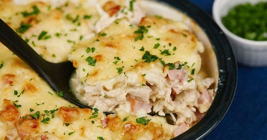 Chicken Cordon Bleu Casserole
