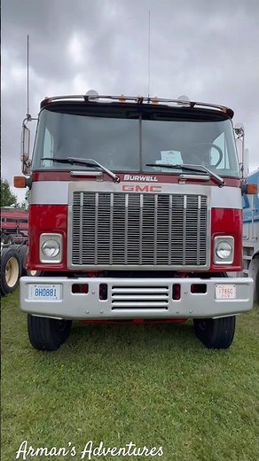 Old But Gold — 1984 GMC Cabover Still Turning Heads! ✨💫#cabovertruck #truckshow2025