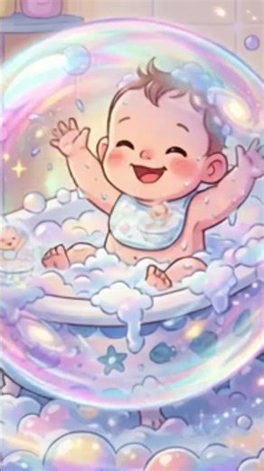 Baby Bubble Bath Surprise 🛁🫧😄