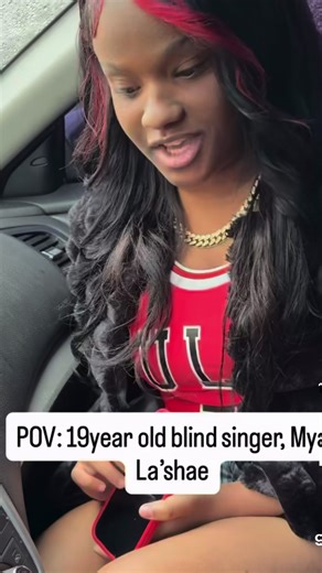 POV: 19 year old blind singer 🧑‍🎤 Maya La’shae ‼️ #explorepage✨ #fyp #trendingvideo