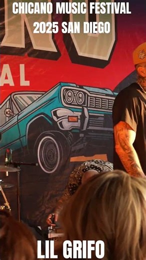 Chicano Music Festival 2025 San Diego-Lil Grifo
