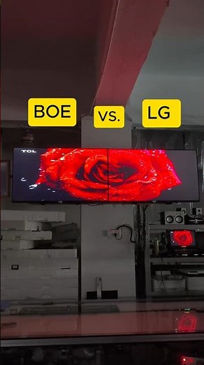 The Result Surprised Us. BOE vs LG Screen Test #test #BOE #LG #digitalsignage #retailtech