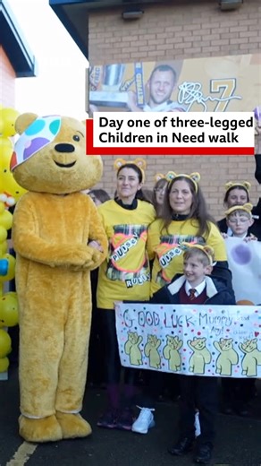 This is how the first day of Lindsey Burrow and Amy Garcia's Children in Need challenge went. | BBC Yorkshire