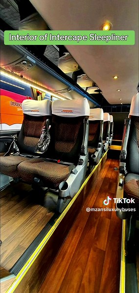 Inside Intercape Sleepliner