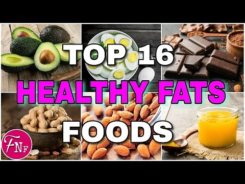 ✅ High Fat Foods || 16 Healthy Fats To Add To Your Diet