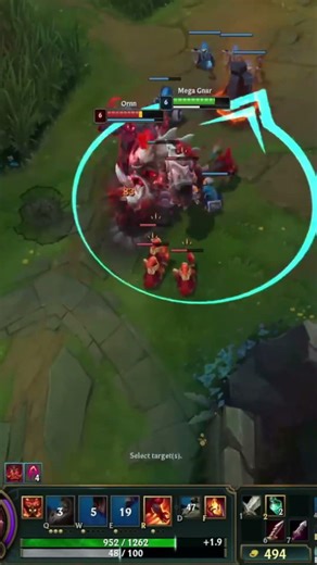Ez 1v1 Vs Ornn!😎#gnar #leagueoflegends #gnarclips #shorts