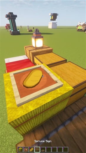 Ultimate Cozy Bed Hack! 🤯 Easy Storage Furniture #MinecraftDecor