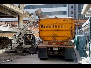 Bobcat S770 Loading Kenworth T800W Dump Truck