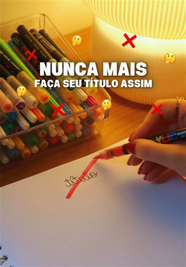 Como fazer títulos bonitos para caderno de biologia passo a passo