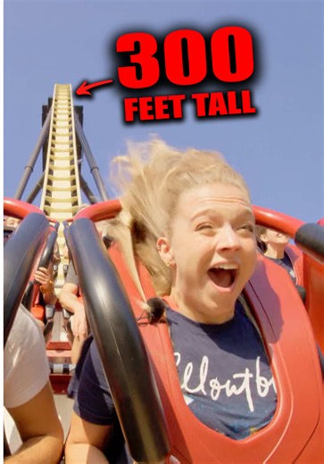 Tormenta roller coaster Six Flags Over Texas on-ride footage