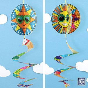 Sun Spinner Decoration