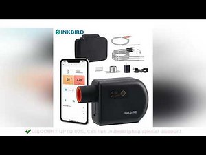 INKBIRD Automatic Smoker Fan Controller ISC-027BW Wi-Fi Bluetooth BBQ Temperature Controller with