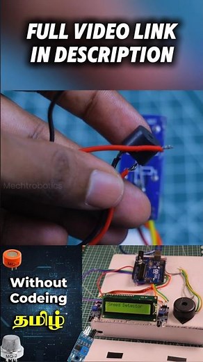 No Coding Gas Monitoring Project #arduino #experiment #electronic