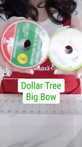 10K views · 260 reactions | Sharing a DIY Dollar Tree big bow! Happy crafting!! | Olivia's Romantic Home DIY | Facebook