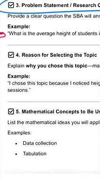 Helping CSEC students to understand how to pick an SBA topics #csecmath #mathtutorial #sba #viral