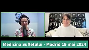 “Vom lucra și la Madrid cu oameni din sală. Așa cum am făcut și anul trecut pe parcursul Croazierei Business Support. Iar rezultatele au fost excepționale pentru toată lumea!“ Titiana Popa și Prof. Univ. Dr. Dumitru Constantin Dulcan vin pe 19 mai la Madrid pentru a susține conferința “Medicina Sufletului”, care promite să fie o experiență profundă și inspirațională, oferind participanților instrumente și cunoștințe pentru a-și îmbunătăți viața și sănătatea în moduri semnificative. Bilete pentru