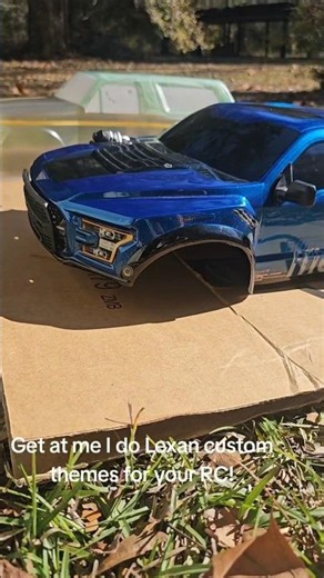 Custom painted RC bodies. DM me if you want a theme or just a fresh clean painted body! #fypシ
