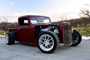 1935 Factory Five Racing Hot Rod Pickup Has Plenty of Show and Go