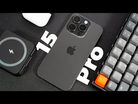 iPhone 15 Pro - Black Titanium: Unboxing + First Impressions