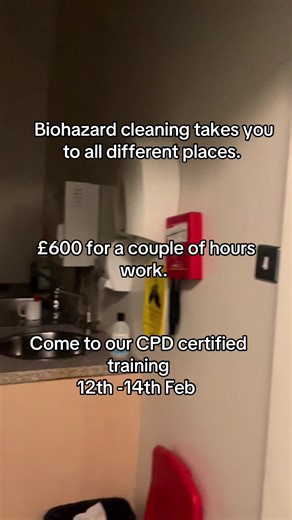 Biohazard takes you to all kinds of places. Want to do this work? Come along to our training this month