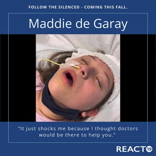 Stephanie and Maddie de Garay share their experience through three long years that continue to be a struggle with doctors, funding for medical care, and without any help from the drug company. Her story will be coming soon in this feature-length film: Follow The Silenced - coming this Fall. www.followthesilenced.com | React19