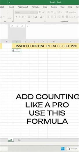 🤯 This Excel Formula Is a Game Changer! #excel #spreadsheetmagic #tech #exceltips #exceltricks #ai