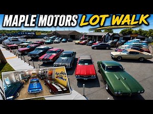 Classic Muscle Cars Maple Motors Lot Walk 8/24/26 Full Update Hotrods Everywhere For Sale Price Drop